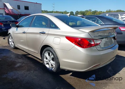 2011 Hyundai Sonata Limited from USA, damaged, VIN 5NPEC4AC8BH195574